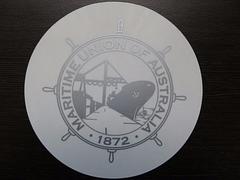 MUA Sticker - Round - MUA Sticker – Clear Round  Image – 11.5cm diameter