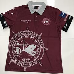 QLD Branch Polo - Maroon - MUA Queensland Branch Maroon PoloCheck out these other colour options!Link to NavyLink to White